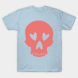 Pink Skull And Suspenders T-Shirt